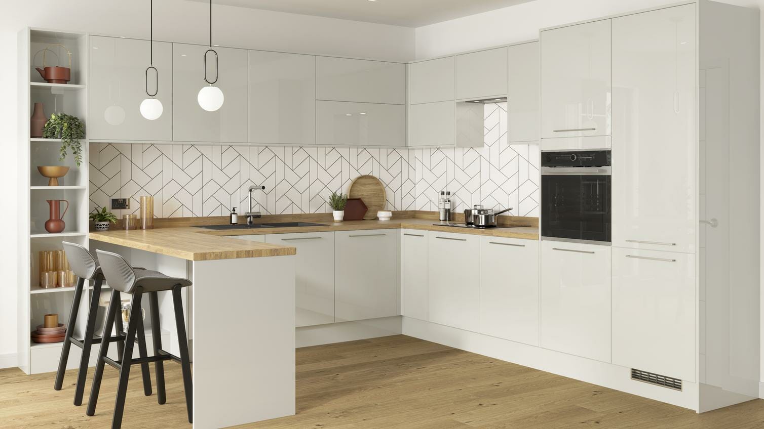 Hockley Mirror Gloss Dove Grey Gallery 01