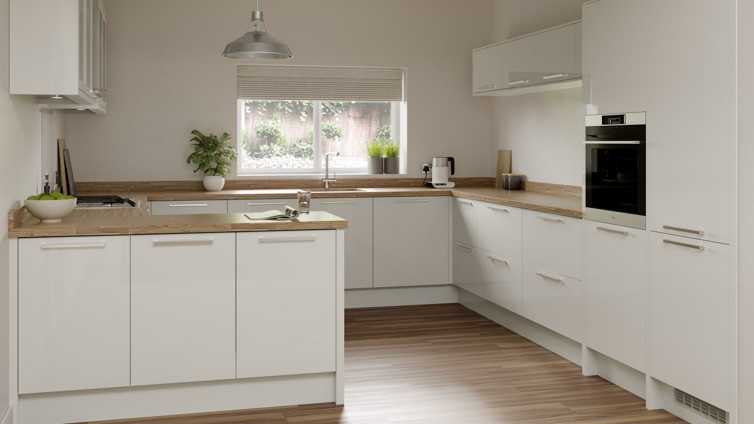 Hockley Mirror Gloss Dove Grey Gallery 11